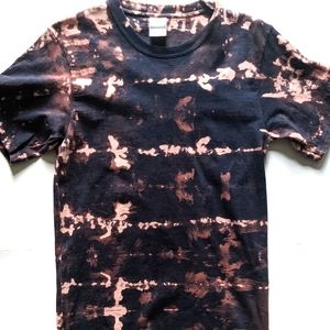 Navy Reverse Tie Dye Men's Tee